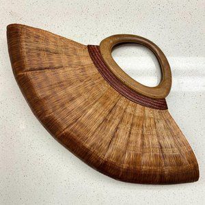 🏷️ 5/19 Closet Clear Out - Gorgeous One-of-a-Kind Rattan Handbag